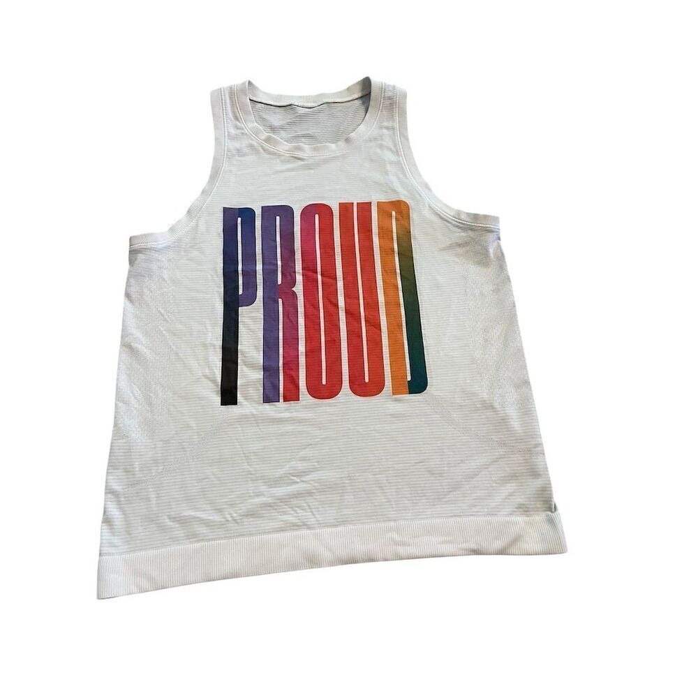 Lululemon Women's Muscle Tank Proud & Present Graphic